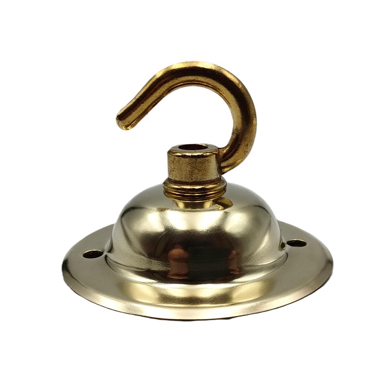 Metal Ceiling Dome with Hook and Fixing Screws Choice of