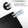 Ddaowanx Gel Pens, 5 Pcs 0.7mm Quick Dry Black Ink