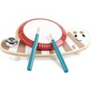 Hape Drum Slug Dan Musical Wooden Toy Preschool 18m +