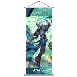 Honkai: Star Rail Scroll Poster for Indoor Décor(27.5 inch x 10 inch), Hanging Wall HD Printing Artistic Canvas Honkai: Star Rail Character Posters for Game lovers. (Anaxagoras)