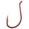 Gamakatsu Octopus Red Hook Size 1/0 100 Per Pack