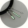 SHEAWA Green Luminous Hands DIY Repair Part for NH35/NH36 Clock