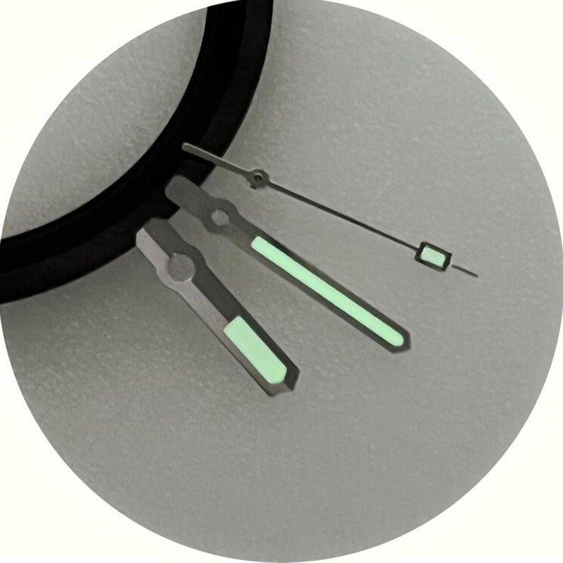 SHEAWA Green Luminous Hands DIY Repair Part for NH35/NH36 Clock