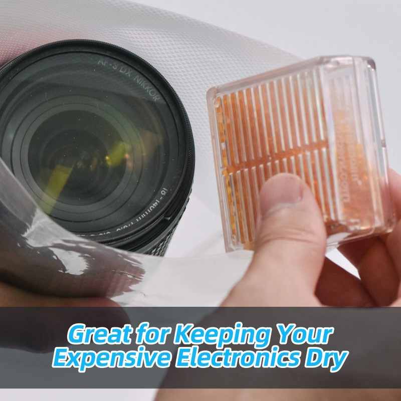 Wisesorb 45 Gram 8 Pack Hard Plastic Silica Gel Desiccant