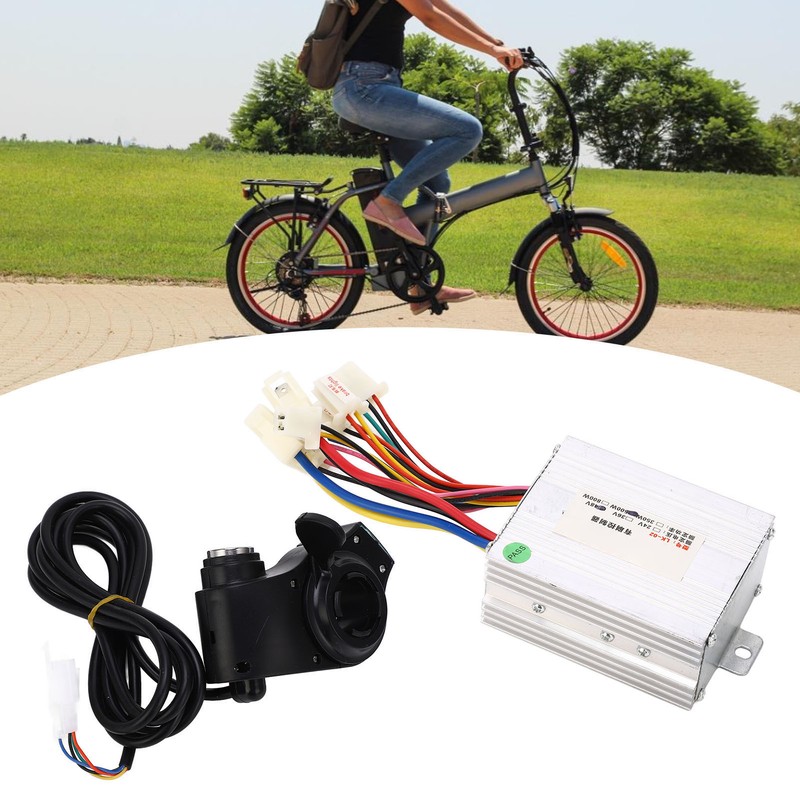 48V 500W Electric Bike Controller Thumb Throttle Set Electric Bicycle