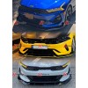 JES Motorsport Front Bumper Lip Splitter Chin Spoiler Gloss Black