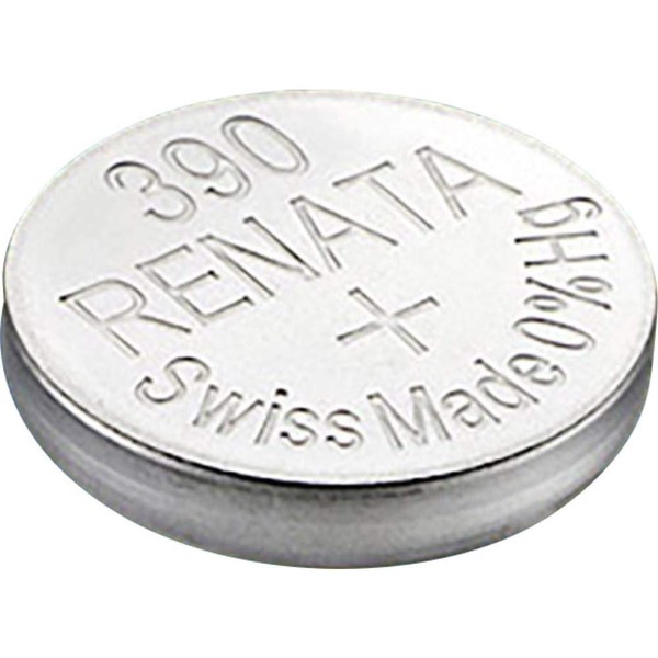 Silver Oxide Button Cell Battery 390 by Renata