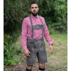 Schöneberger Trachten Couture Lederhosen Men, Genuine Leather - Antique German