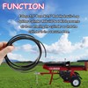 Ezbzyz Hydraulic Log Splitter Cylinder Rebuild Seal Kit for 5.0"