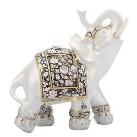 Exquisite Elephant Model, Vintage Elephant Ornaments Statue Craft Home Office Decoration, Best Birthday Gift for Friend