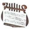 Sunrise Sound House sanraizusaundohausu Miniature Musical Instrument Cues, Stands