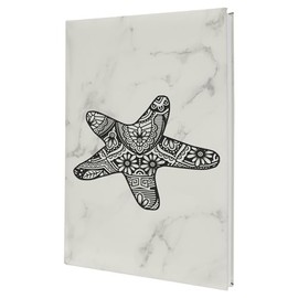 Starfish Pattern Notebook Intricate Design Ideal for Ocean Lovers and Beach Collectors