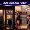 Programmable LED Open Sign,Support for Multiple Open Dynamic and Static