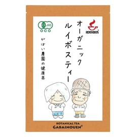 Gabai Farm Organic Rooibos Tea 0.1 oz (3 g) x 50 Packs, Additive-free, Caffeine-free, Health Tea, JAS Additive-Free, Made in South Africa