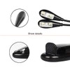 Ailenyun Double-Head Clip Light/Reading Light/Night Light Clip for Table, headboard