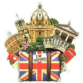 Oxford Fridge Magnet Souvenir Gift College Bridge University I Love Union Jack