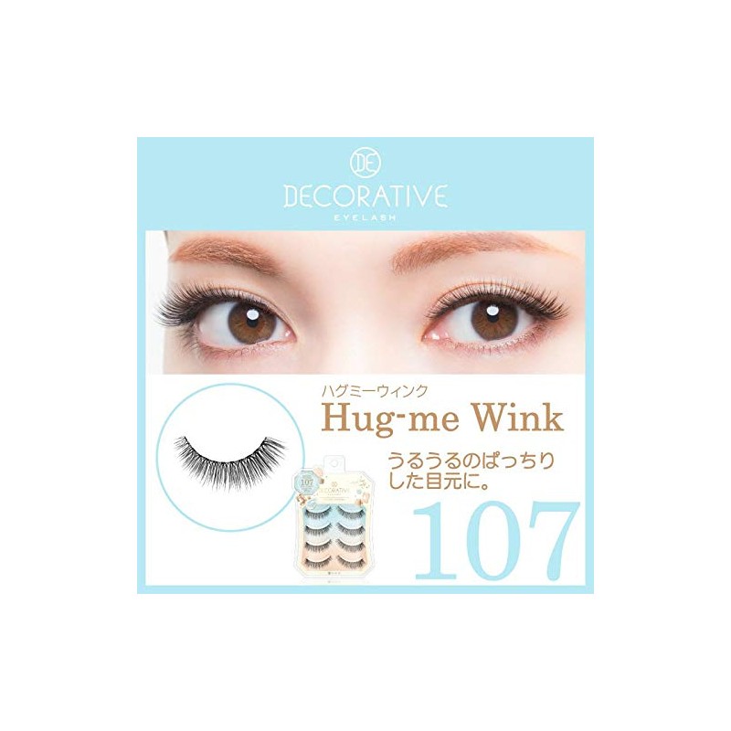 DECORATIVE EYELASH SE85665 Hug Me Wink Decorative Eyelash No.107