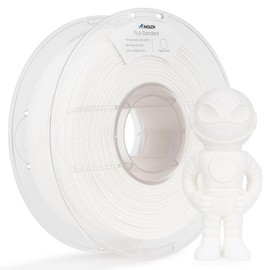 Amolen PLA Basic-High Speed, 1.75mm, 1KG/2.2LB:_Paper White_US (TO US ONLY)