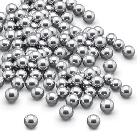 ANCIRS 125 Pcs Paint Mixing Balls, 316 Stainless Steel Agitator Balls, Bearing Balls for Mixing Paint, Nail Polish (0.16"/4mm)