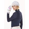 Golf Gloves Women Pair with Ball Markers Soft Leather Pair