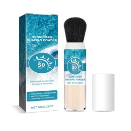 SPF Powder for Face Hair Scalp Sunscreen, Mineral Sunscreen Powder, Suitable for All Skin Types(0.28 Oz)