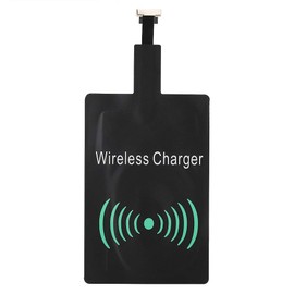 Charging Current Wireless Charger Receiver,500-1000mA,>70% Conversion Rate Qi Receiver,Fast Heat Dissipation,Portable,Fast Charging(Micro usb)