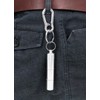 XP Design Portable Pill Case Necklace Pendant Keychain Aluminum Stainless