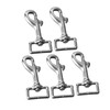 5PCS 27mm Square Tail Snap Hooks 360 Degree Rotating Hook