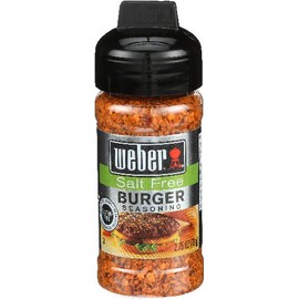 Weber Salt Free Burger Seasoning, 2.75 oz (3 pack)