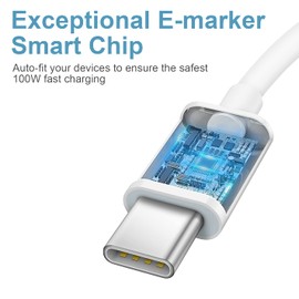 iPhone 17 16 15 Charger Fast Charging 3 Pack USB C Charger Block Type C Chargers 6FT Cord Wall Chargers Compatible with iPhone Air/17/17 Plus/17 Pro/17 Pro Max/16/16 Plus/16 Pro/16 Pro Max/15 Pro Max