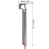 Camping Hammer, Stainless Steel Stake Hammer Tent Stake Hammer with