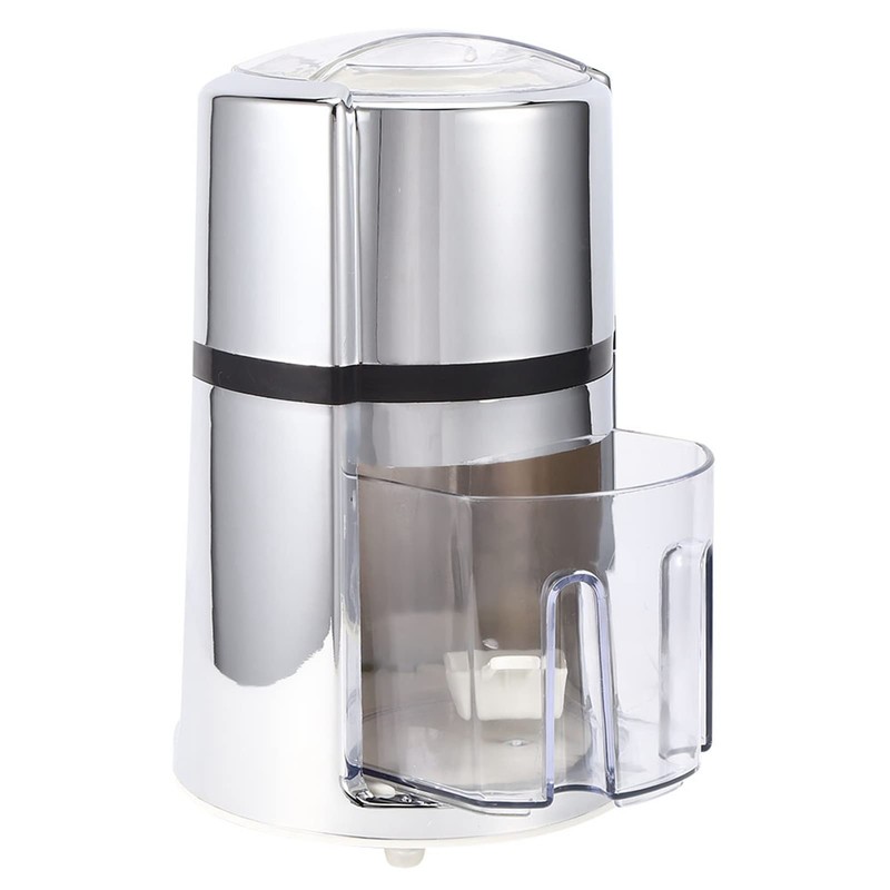 Natudeco Manual Ice Crusher Shaved Ice Machine Portable Snow Cone