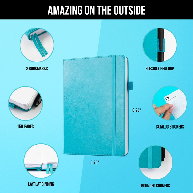 Scribbles That Matter Ruled Journal for Writing, Ruled 150 Pages,