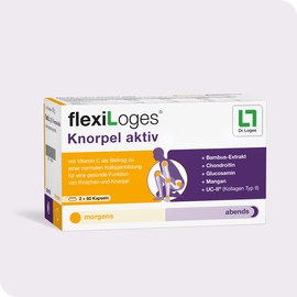 flexiLoges® Knorpel aktiv - 120 Kapseln - Abgestimmtes Nährstoffkonzept für eine gesunde Funktion der Gelenke
