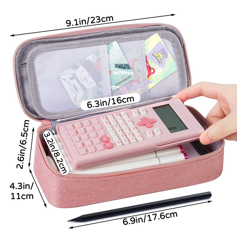 Horizontal Writing Pencil Bag - Large Pencil Case, Pencil Pouch