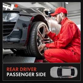 A-Premium Rear Wheel Bearing and Hub Assembly with 5-Lug Compatible with Lexus GS F, GS300, GS350, GS430, GS450h, GS460, IS F, IS250, IS350, RC F, RWD Only