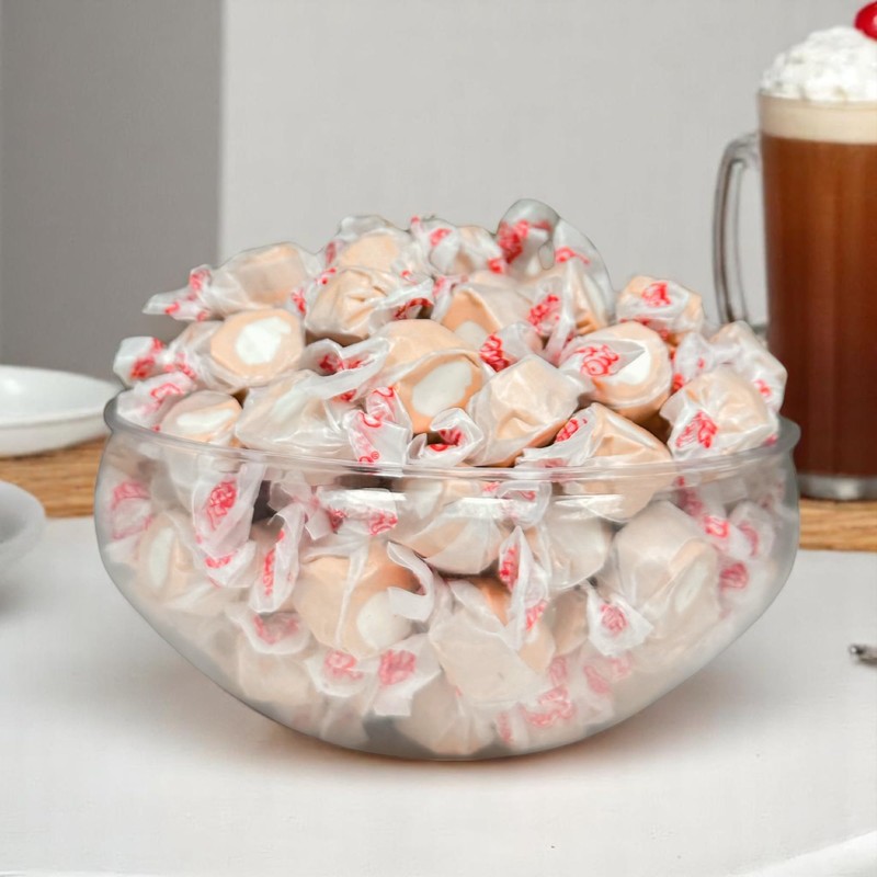 Premium Root Beer Float Saltwater Taffy Chewy Candy Classic Creamy