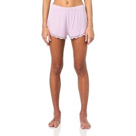 P.J. Salvage Women's Loungewear Lacey Basics Short, Lavender Glow, X-Small