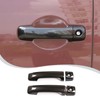 LLKUANG ABS Car Exterior Door Handle Decorative Cover Trim Fit
