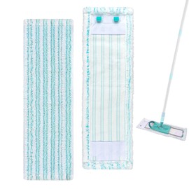 Replacement Mop Covers for Leifheit Profi XL Micro Duo/Cotton Plus 47 x 15 cm Floor Mop Replacement Cover for Leifheit Mop 2 Fibre System Microfibre Mop Covers for All Floor Types