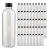 Gita Beuraendeu 공병 블랙캡 단마개 투명 플라스틱 소분병 250ml 50개