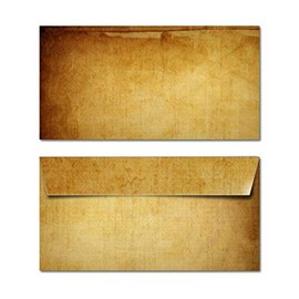 Party Invitations, Notepaper, Envelopes, Printed Both Sides, Suitable for All Printers (Assorted Colours A4 21 cm x 29.7 cm 90 gsm)