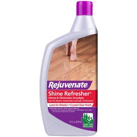 Rejuvenate Shine Refresher Hardwood Polish Restorer Removes Scratches from Wood Floors Restores Shine and Protects Laminate Linoleum Tile Vinyl and more