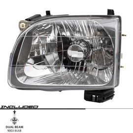 EPIC LIGHTING Halogen Replacement Spec Headlight Compatible with TOYOTA 01-04 TACOMA [ TO2502136 8115004110 ] Left Driver Side