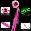 AIMALL Luminous Fishing Lures Glow Artificial Baits with 3D Fisheye,