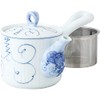 Hasami Ware 60189 Teapot with Arabesque Grape Pattern (Super Stainless
