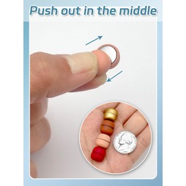 Evnlo 12 Pairs Strong Hijab Magnets Pinless Hijab Pins for Women, Multi Use Magnetic Pins for Scarf Shirts Dress and Clothes