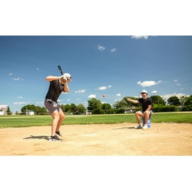 SMUSH BALLS Smushballs The Ultimate Anywhere Batting & Fielding Practice Foam Ball for Baseball/Softball (Two Tone, 48)