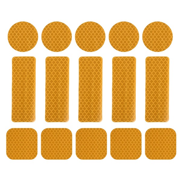 PATIKIL Reflective Stickers, 30 Pcs Safety High Visibility Reflective Sticker
