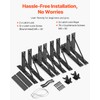 VEVOR Gate Corner Brace Bracket, 2 Sets, Anti Sag Gate